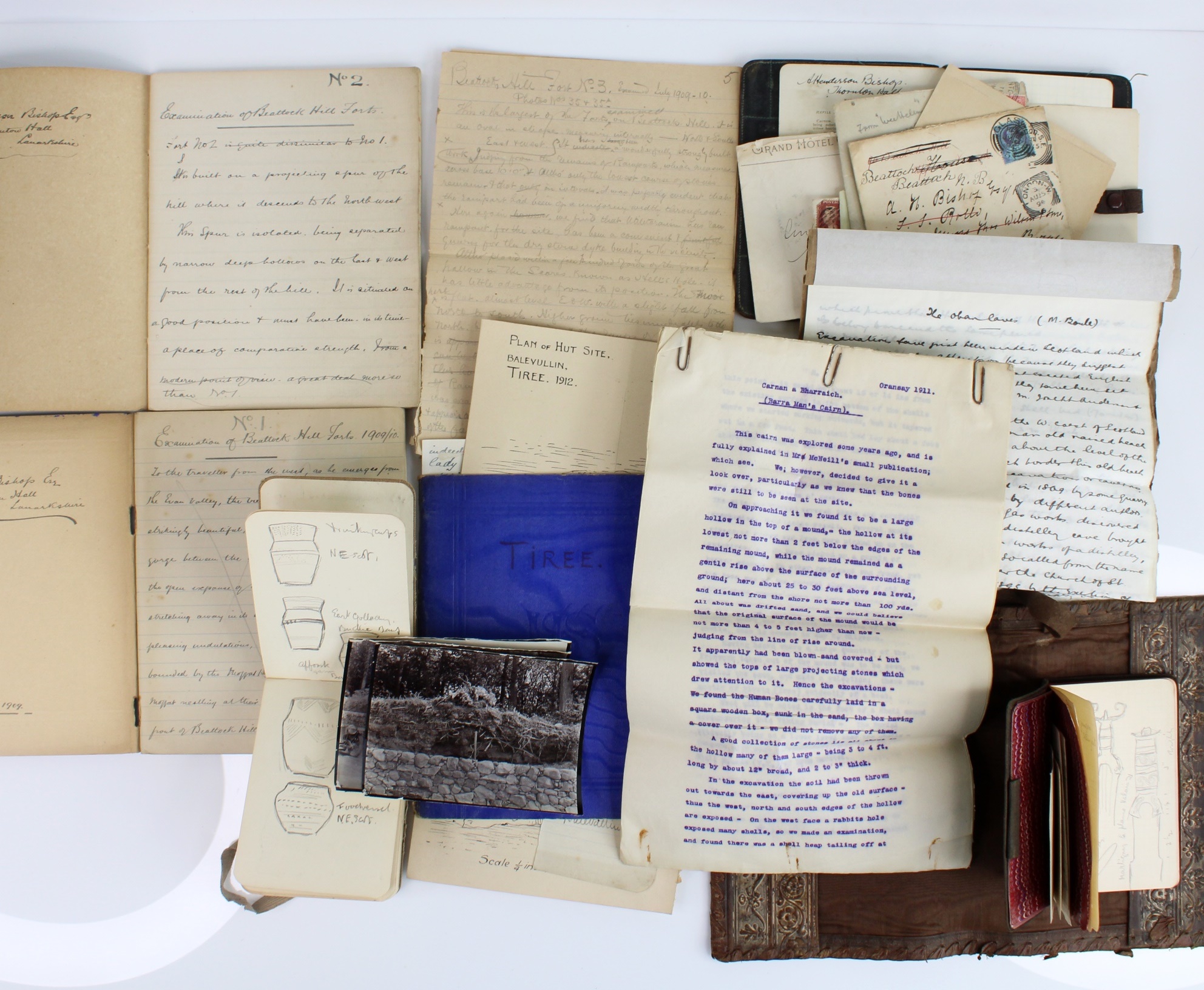 Edwardian archaeological papers of two eminent Scottish Antiquaries 